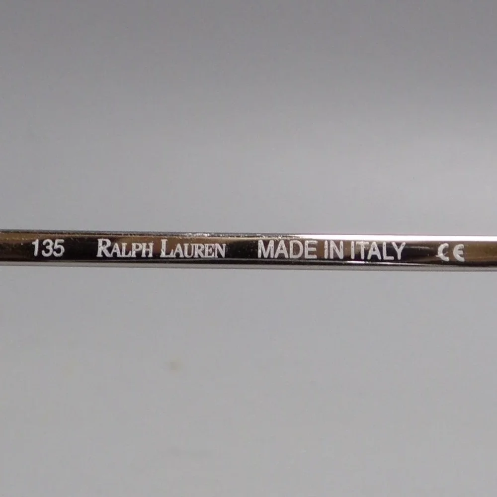 Ralph Lauren Kids‎ Eyeglasses RL 616 1DV Black Oval Frames Made in Italy